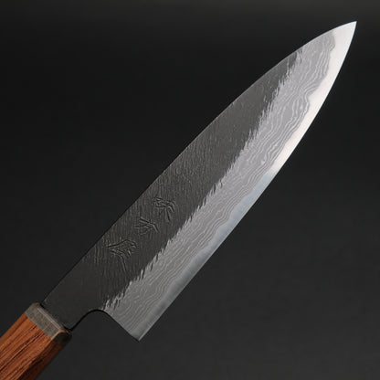 Ajikataya White #2 Matsuba Damascus Petty 150 Rosewood x Stabilizedwood Handle (#27)