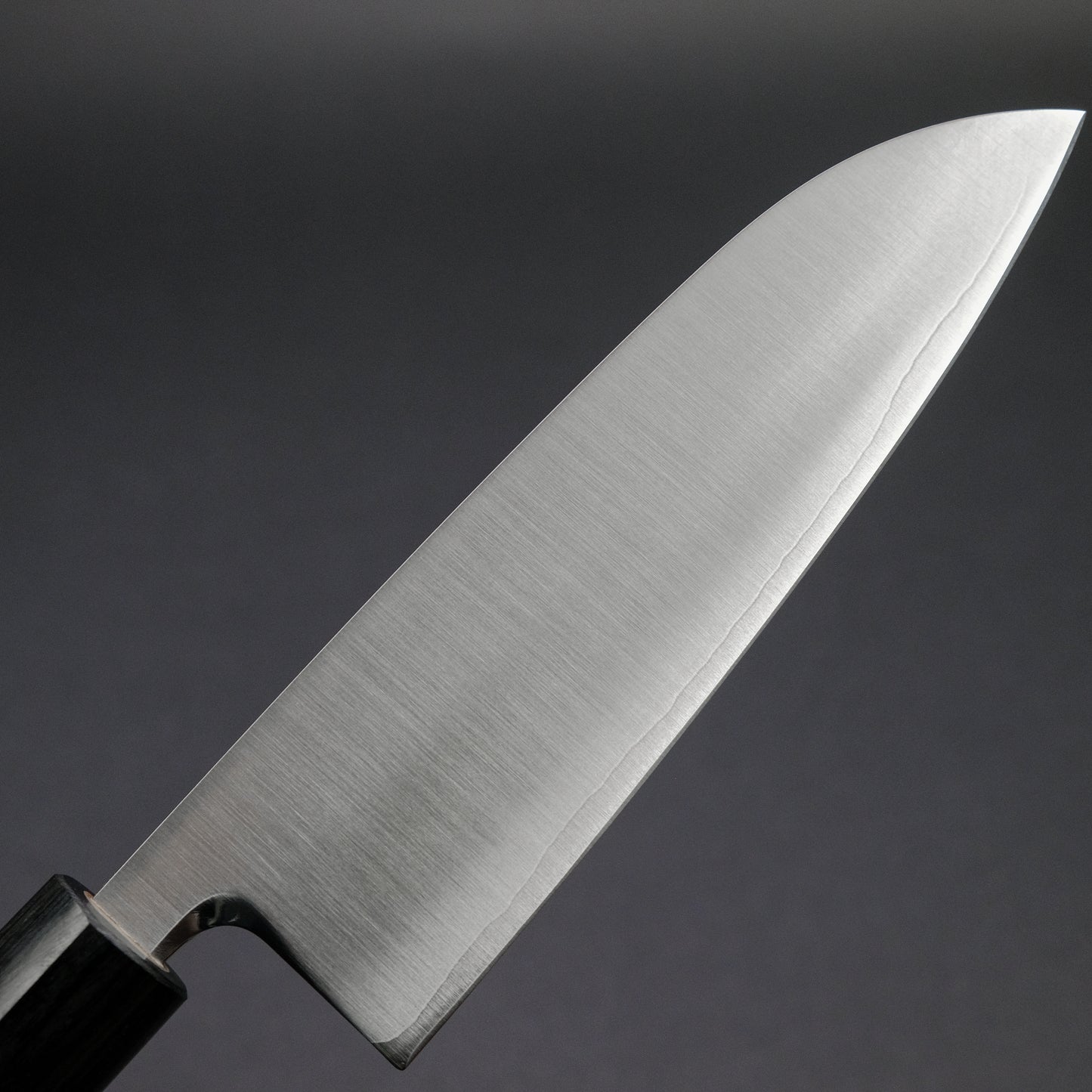 Akifusa Powder Metal Steel Santoku 165mm Tanwood Handle