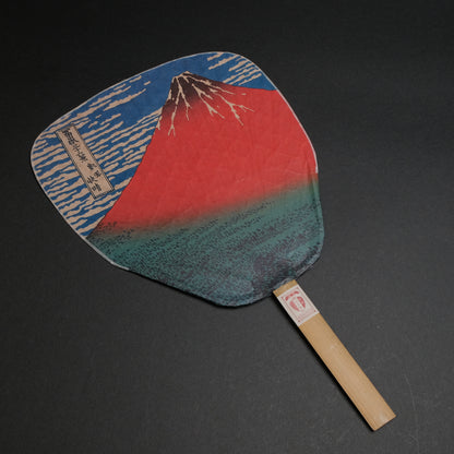 Komon Shibu Uchiwa (Paper Fan)