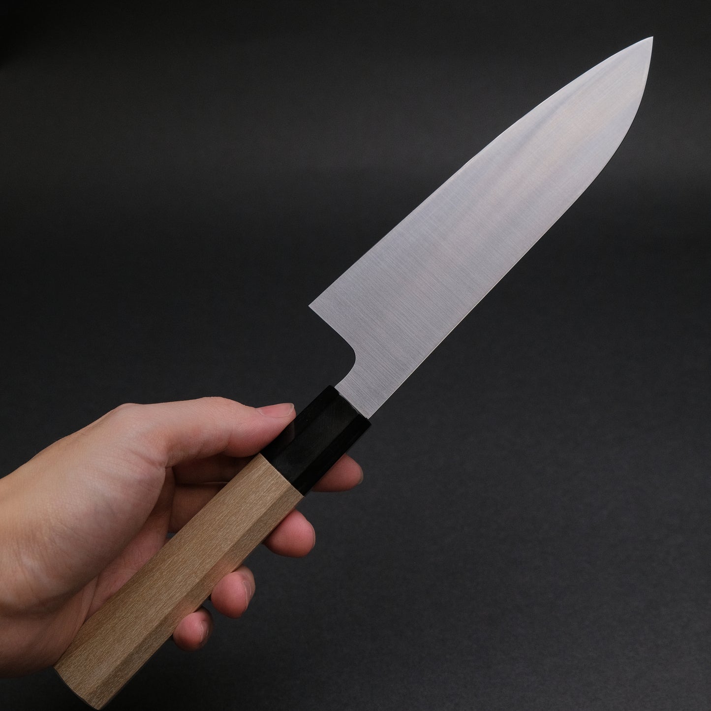 Hitohira Ashi White #2 Santoku 180mm Ho Wood Handle