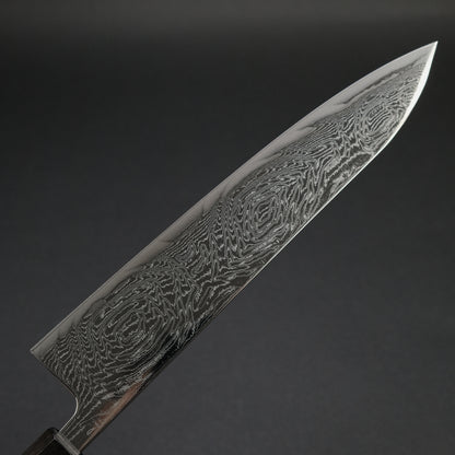 Hitohira Futana Nickel Damascus Gyuto 240mm Tagayasan Handle