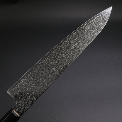 Hitohira HG Damascus Gyuto 240mm Walnut Handle