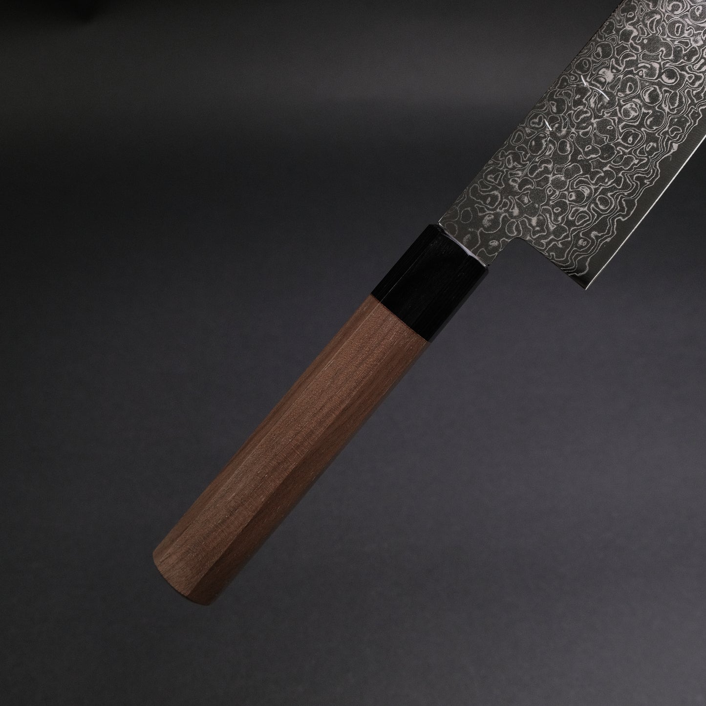 Hitohira HG Damascus Gyuto 240mm Walnut Handle