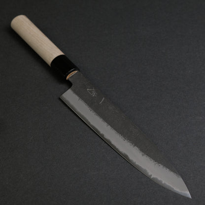 Hitohira Hinode Nashiji White #2 Petty 195mm Ho Wood Handle (Oval)