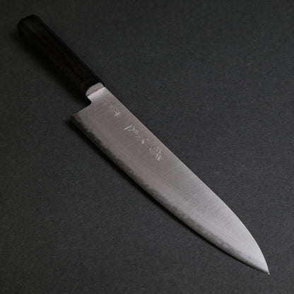 Hitohira Imojiya Blue Super Stainless Gyuto 210mm Ebony Handle