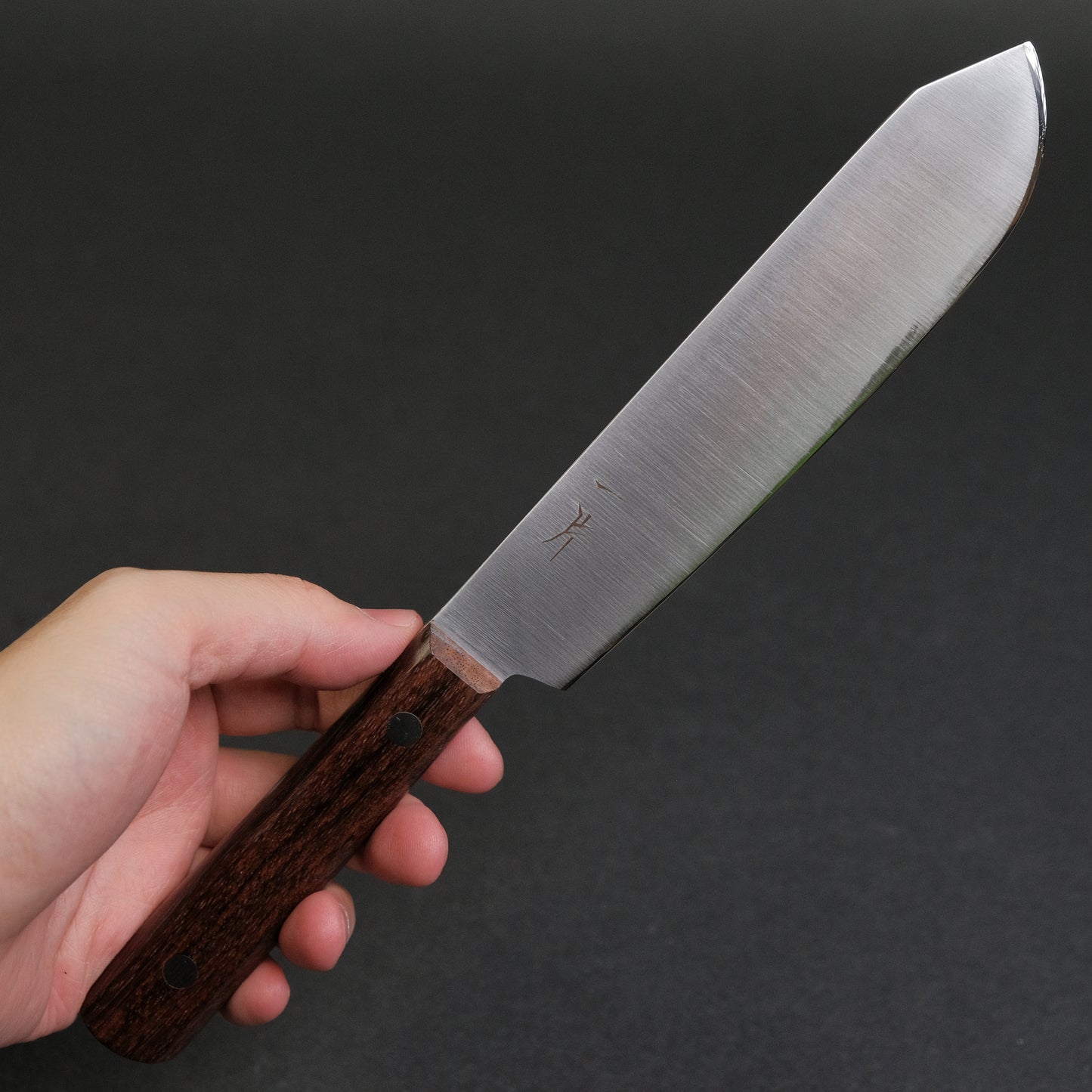 Hitohira SK Steel Butchering 150mm Wood Handle (No Bolster)