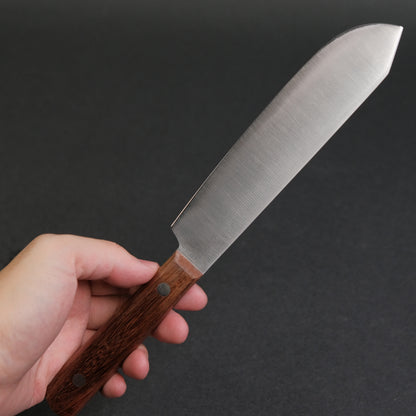 Hitohira SK Steel Butchering 150mm Wood Handle (No Bolster)