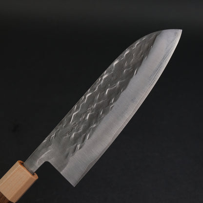 Hitohira TD SLD Tsuchime Santoku 165mm Walnut Handle