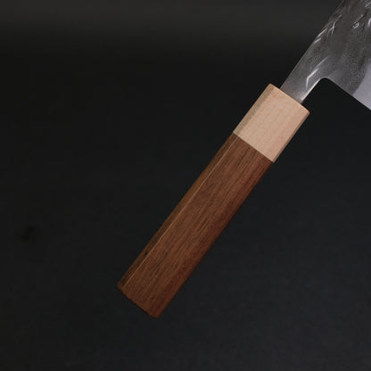 Hitohira TD SLD Tsuchime Santoku 165mm Walnut Handle