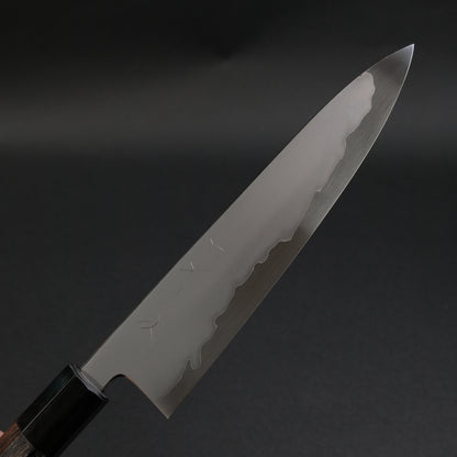 Hitohira Tanaka Izo Blue #1 Stainless Clad Gyuto 210mm Ziricote Handle