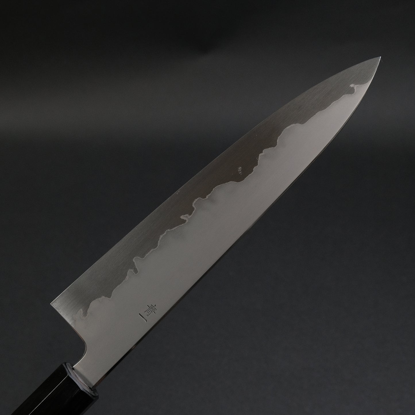 Hitohira Tanaka Izo Blue #1 Stainless Clad Gyuto 210mm Ziricote Handle