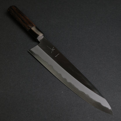 Hitohira Tanaka Kyuzo Blue #1 Migaki Gyuto 240mm Ziricote Handle