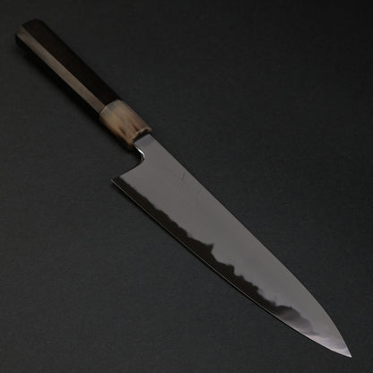 Hitohira Tanaka Yohei Blue #1 Kasumi Gyuto 210mm Ebony Handle