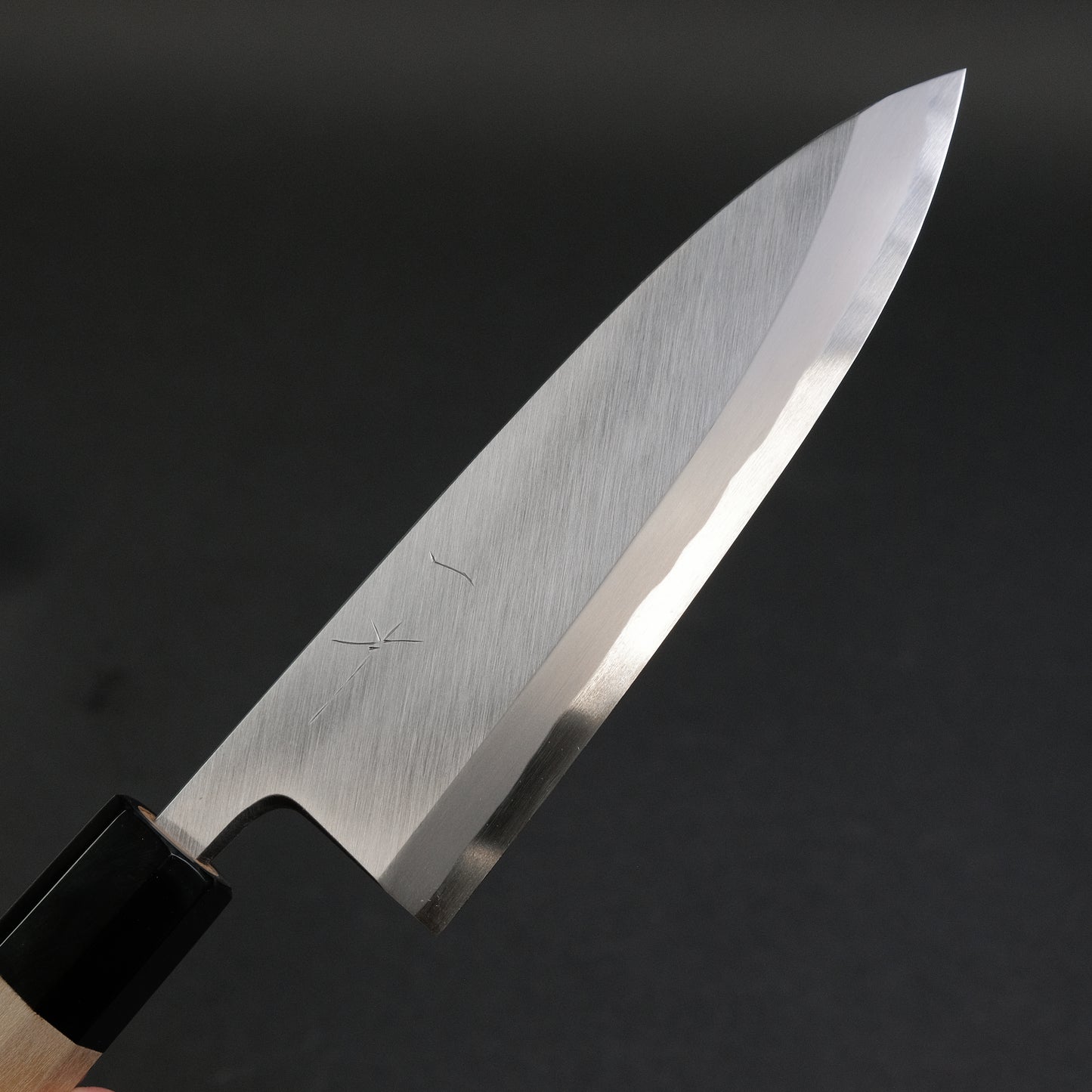 Hitohira Togashi White #2 Deba 165mm Ho Wood Handle (Saya)