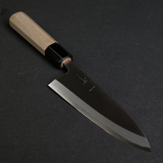 Hitohira Togashi White #2 Deba 165mm Ho Wood Handle (Saya)