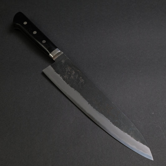 Morihei Hisamoto Kurouchi White #1 Gyuto 240mm Pakka Handle (Fine Finish)