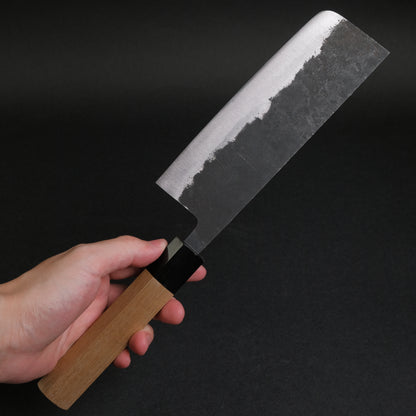 Morihei Hisamoto Kurouchi White #1 Nakiri 165mm Ho Wood Handle