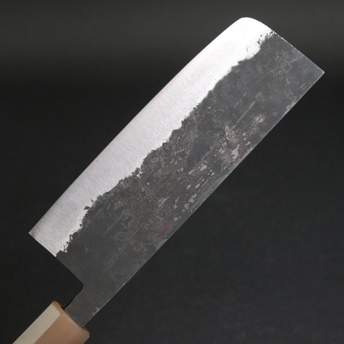 Morihei Hisamoto Kurouchi White #1 Nakiri 165mm Ho Wood Handle