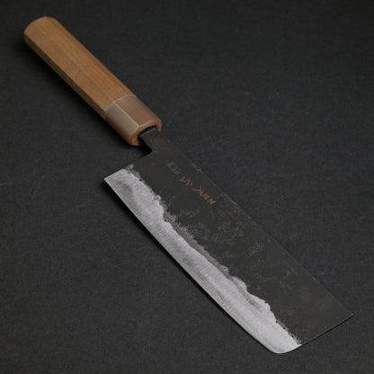 Morihei Hisamoto Kurouchi White #1 Nakiri 165mm Ho Wood Handle