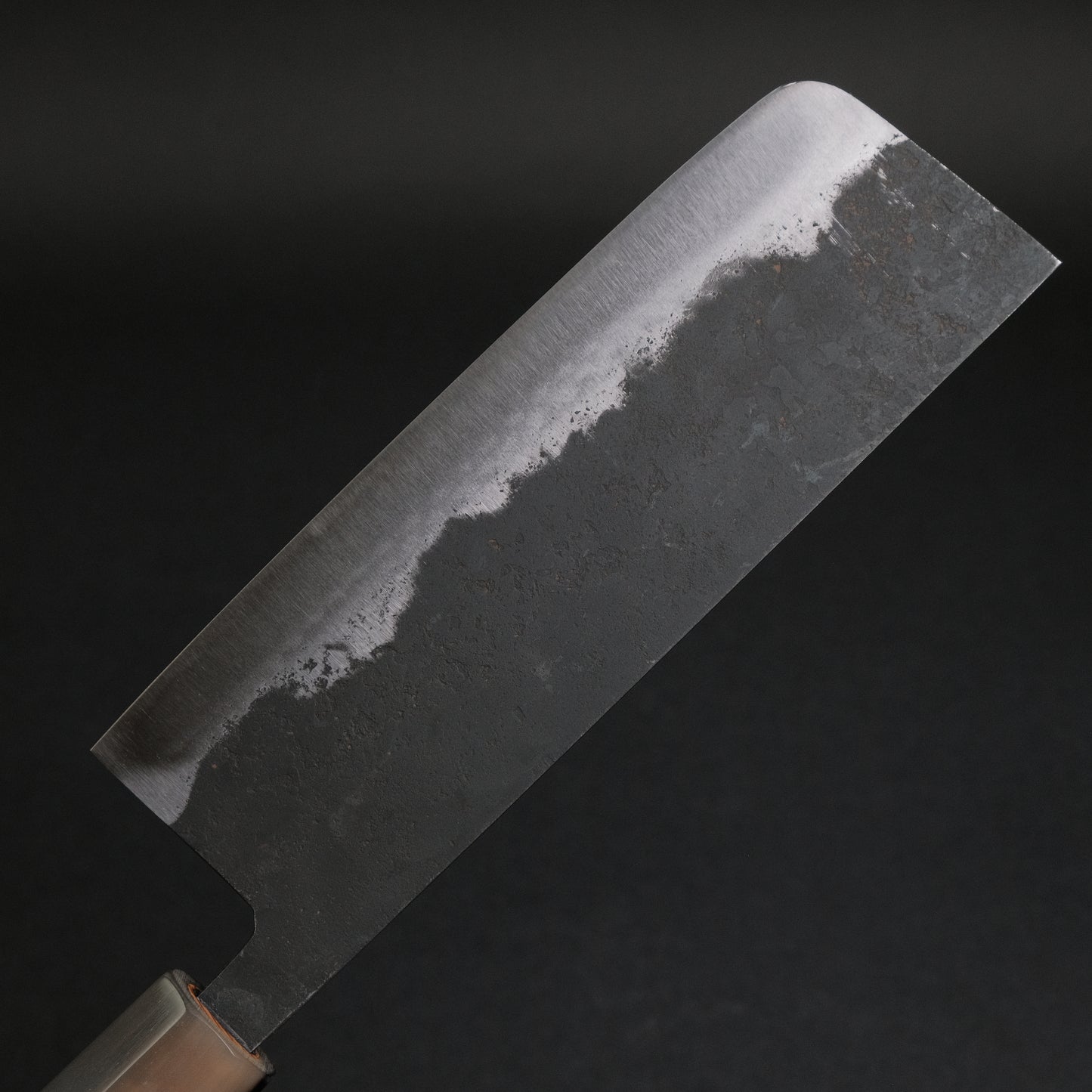 Morihei Hisamoto Kurouchi White #1 Nakiri 165mm Yakusugi Cedar Handle