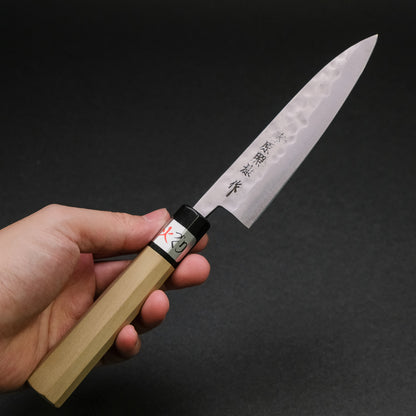 Teruyasu Fujiwara Maboroshi White #1 Petty 120mm Ho Wood Handle