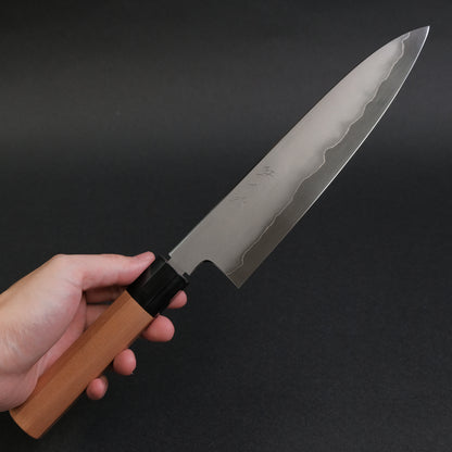 Tetsujin Silver #3 Kasumi Gyuto 210mm Yakusugi Cedar Handle