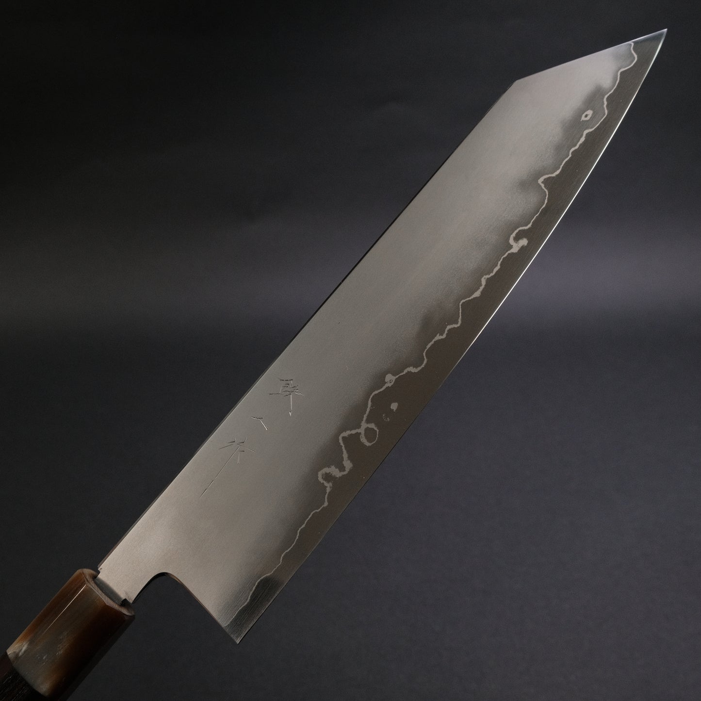 Tetsujin Silver #3 Kasumi Kiritsuke Gyuto 270mm Taihei Makassar Ebony Handle