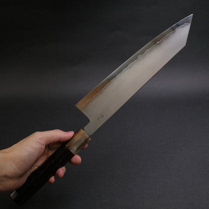 Tetsujin Silver #3 Kasumi Kiritsuke Gyuto 270mm Taihei Makassar Ebony Handle