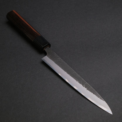 Akifusa Wakui Kurouchi Nashiji Blue #2 Petty 165mm Ebony Handle