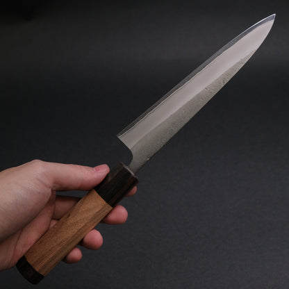 Yoshikane White #2 Nashiji Petty 150mm Enju Handle